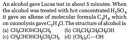 Chemical Reactions of Alcohols and phenols