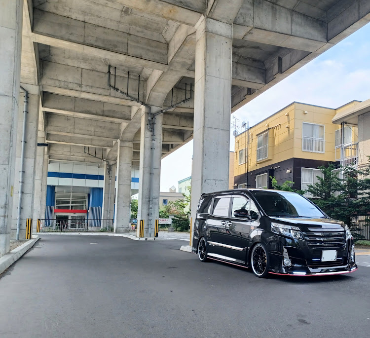 ノアのチームローガン北海道・悪あがき②・DIY・被せる◯ーK手術・自作ローダウンモールに関するカスタム事例の投稿画像3枚目