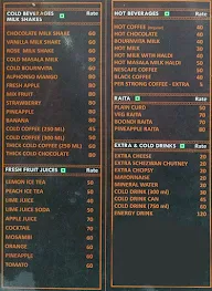 Jijai Coffee House menu 1