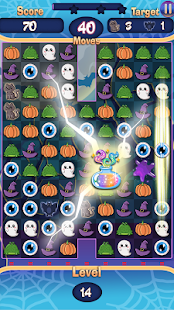 Match 3 - Spooky Hotel Pro 1.09 APK + Мод (Бесконечные деньги / профессионал) за Android