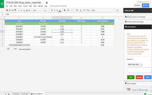 ATSA- Automated Telephonic Survey App - G Suite Marketplace