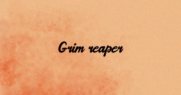 「Grim reaper.」のメインビジュアル