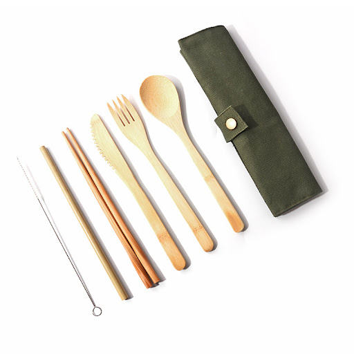 Title 6, 6-delige outdoor draagbare servies set