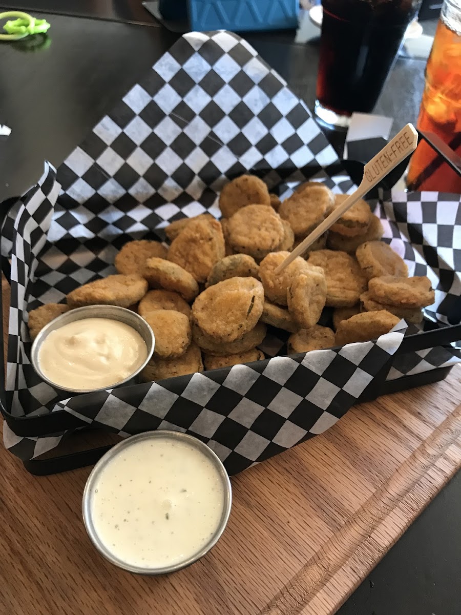 Fried pickles!