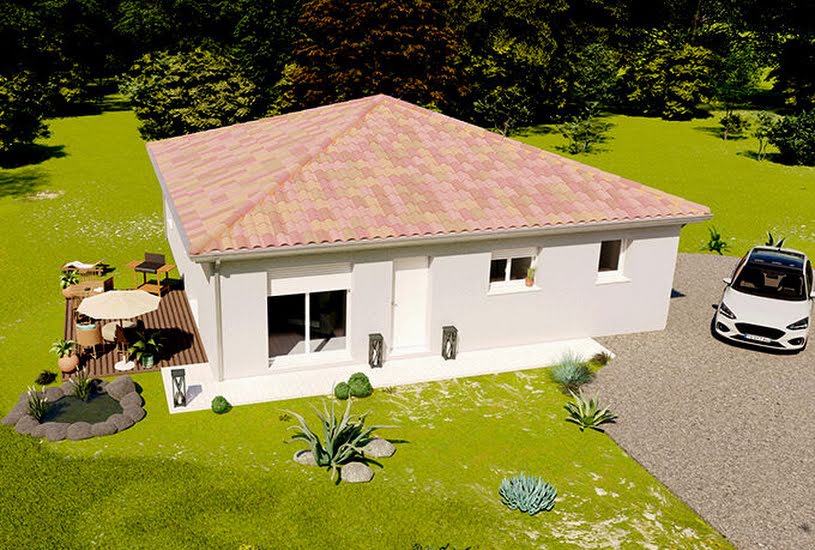  Vente Terrain + Maison - Terrain : 550m² - Maison : 95m² à Vielle-Saint-Girons (40560) 