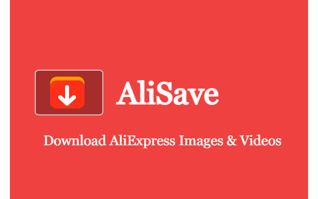 AliSave - Download AliExpress Images chrome extension