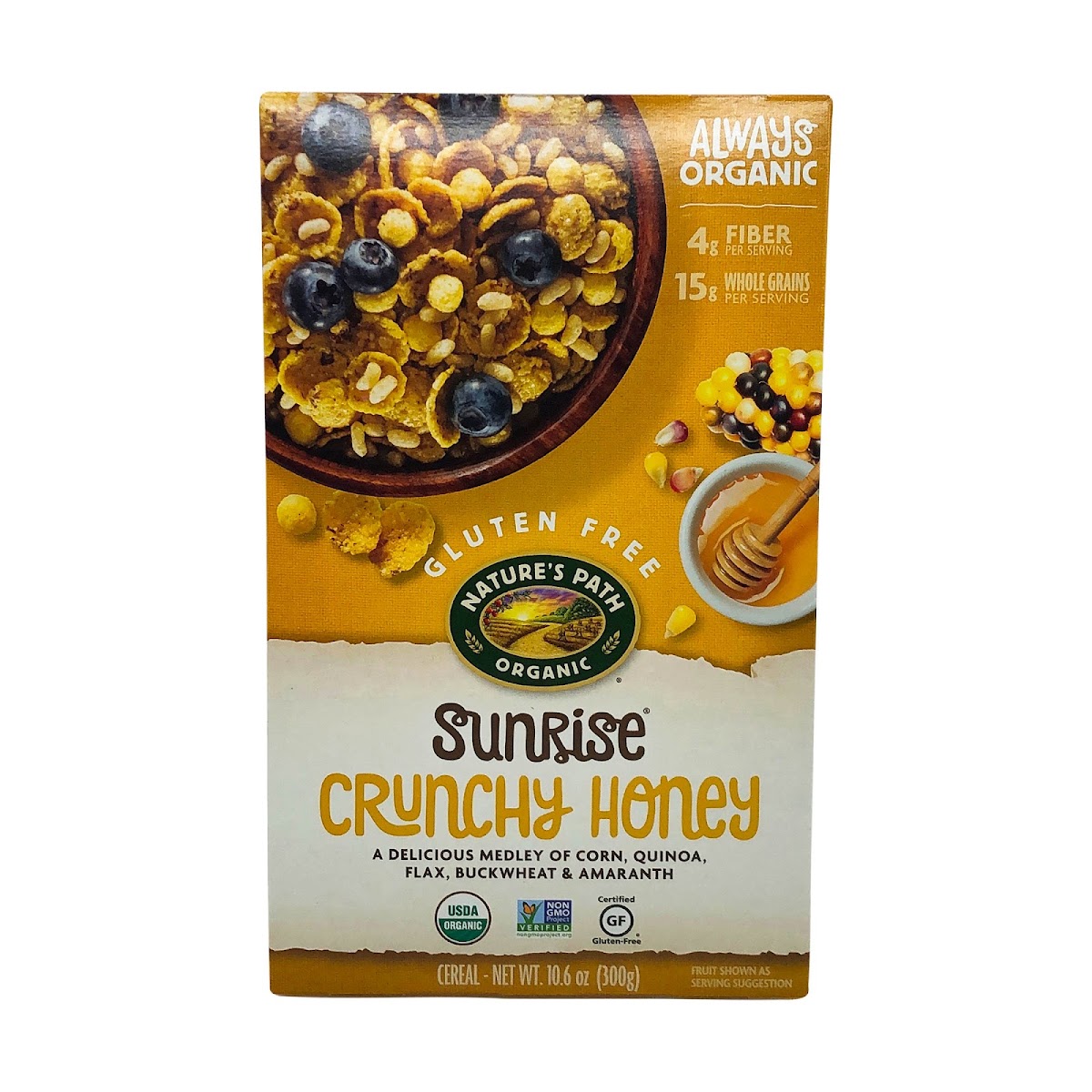 Gluten Free Sunrise Crunchy Honey Cereal