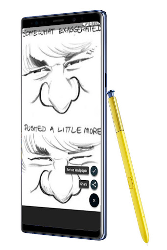 Pencil Drawing Caricature