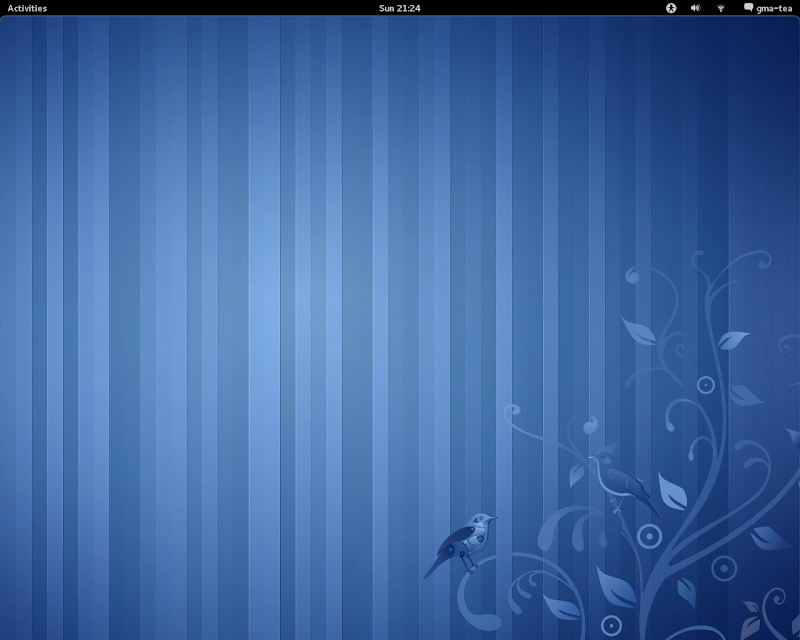 fedora15 desktop