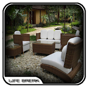 Modern Garden Table and Chairs  Icon