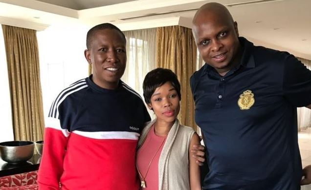 EFF leaders met with musician Fifi Cooper to help her in the battle with her former record label.