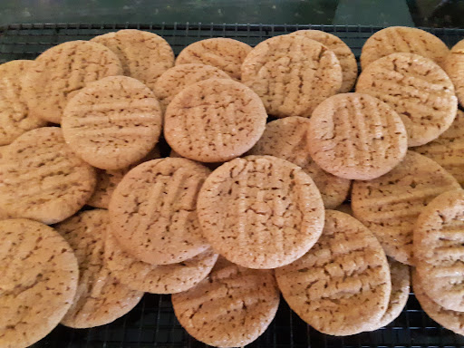 Batch of Ginger Molasses Cookies. 