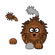 Cartoon animals baby puzzle  Icon