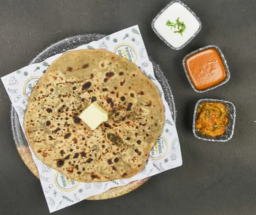 Aloo Pyaaz Paratha Meal