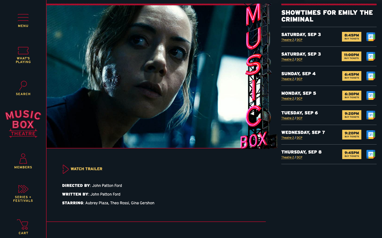 Music Box Filmtinerary Preview image 0