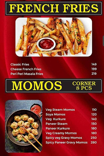 Fursat Your Precious Moments menu 