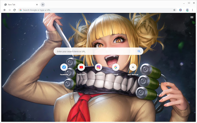 Himiko Toga My Hero Academia New Tab