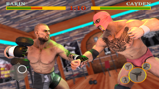 Tag Team Bodybuilder Fighting Tiger Wrestling Game