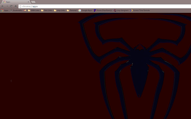 Spider-Man Logo chrome extension