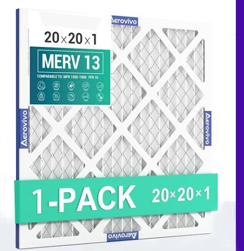 Title 5, Pleated AC Furnace Air Filter Traps dust, polle...