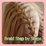 Braided Hairstyle Step by Step icon