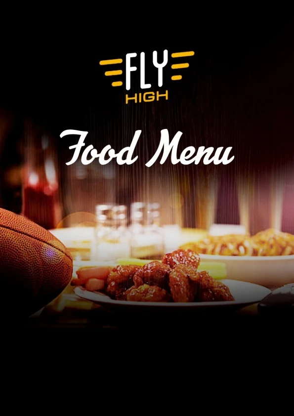 Fly High menu 