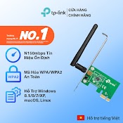 [Hỏa Tốc] Bộ Chuyển Đổi Card Mạng Wifi Tp - Link Tl - Wn781Nd Pci Express Chuẩn N 150Mbps