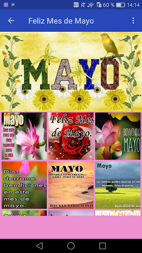 Frases para el Mes de Mayo