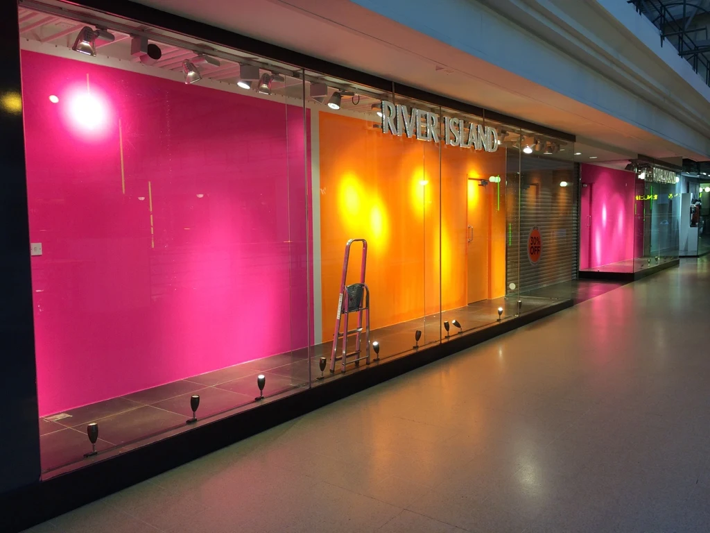 Album cover: River Island Shop Window Displays Christmas 2015
