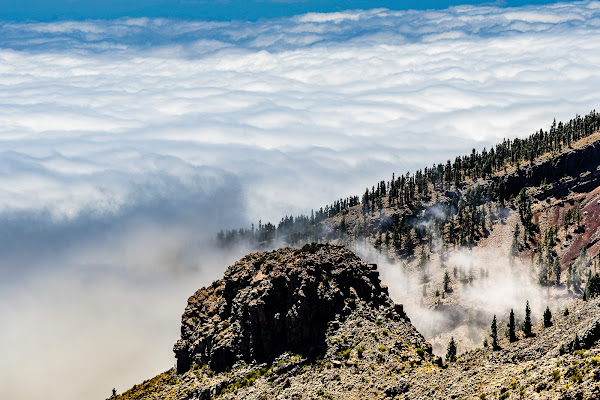 Tappeto di nuvole ai piedi del Teide di jessica_pronesti