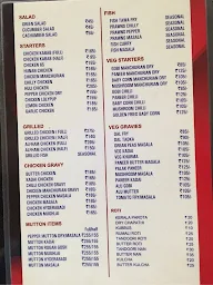 Zafran Restaurant Veg & Nonveg menu 2