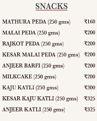 Mathura Dairy Farm menu 1