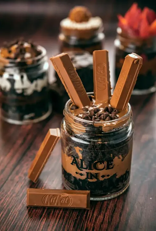 KitKat Brownie Jar