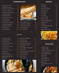 The bhukkad nukkad cafe menu 2