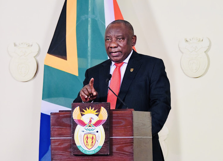 President Cyril Ramaphosa. File photo.