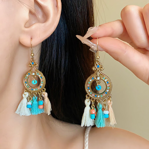 Title 14, Bohemian Retro Fashion Earrings For Women