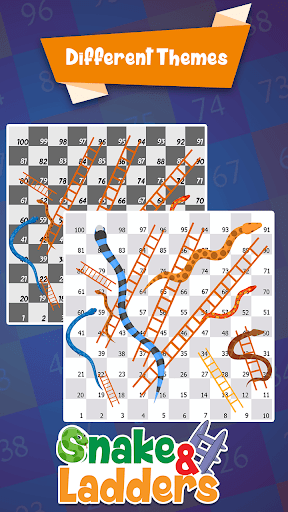 Screenshot Snake and ladder board game