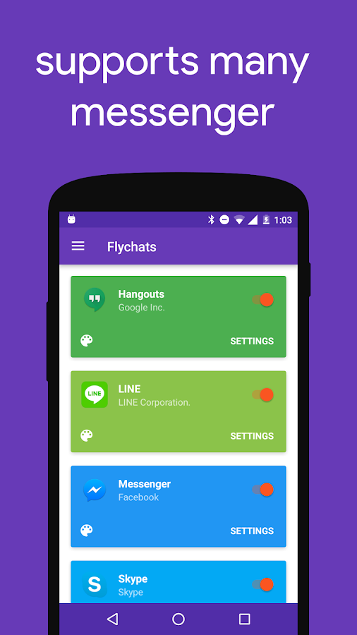    Flychat- screenshot  