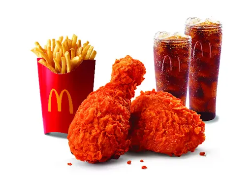 McSpicy Fried Chicken - 2 Pc + Fries (L) + 2 Coke