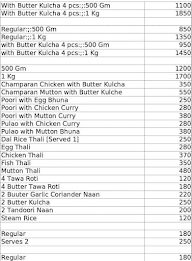 Indian Curry House menu 2