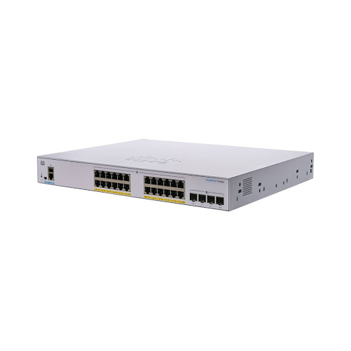 Thiết bị mạng/ Switch Cisco CBS350 Managed 24-port GE. Full PoE, 4x10G SFP - CBS350-24FP-4X-EU