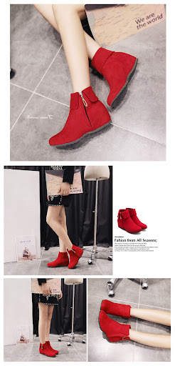 Title 1, Womens side zip flat booties offer daily comfo...