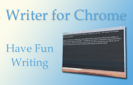 Writer for Chrome small promo image