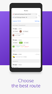 Yandex.Transport Screenshot