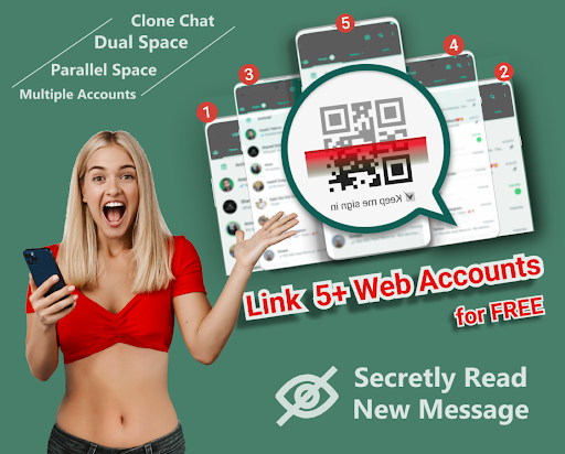 Screenshot Chat Cloner Lite : Web QR Scan