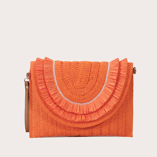 Title 11, Small Straw Envelope Hand Bag. Stylish and perf...