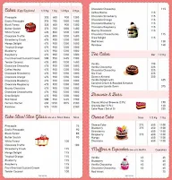 Sweet Paradise menu 2