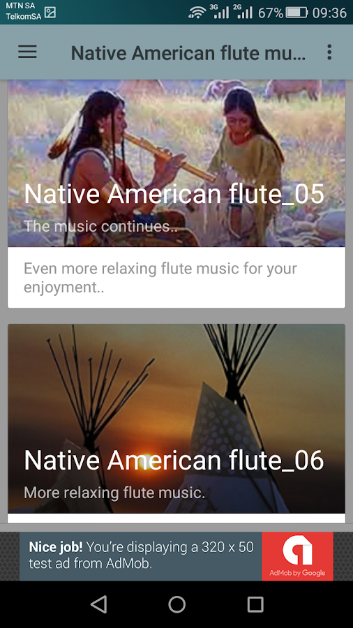 Native American flute music — приложение на Android