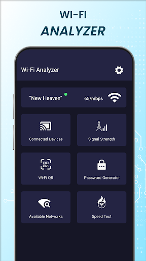 Screenshot Wifi Analyzer - Speed Test App