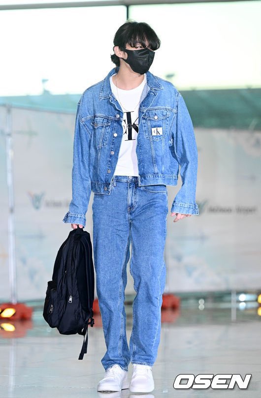 BTS Jungkook's airport looks are to die for. Have a look at the